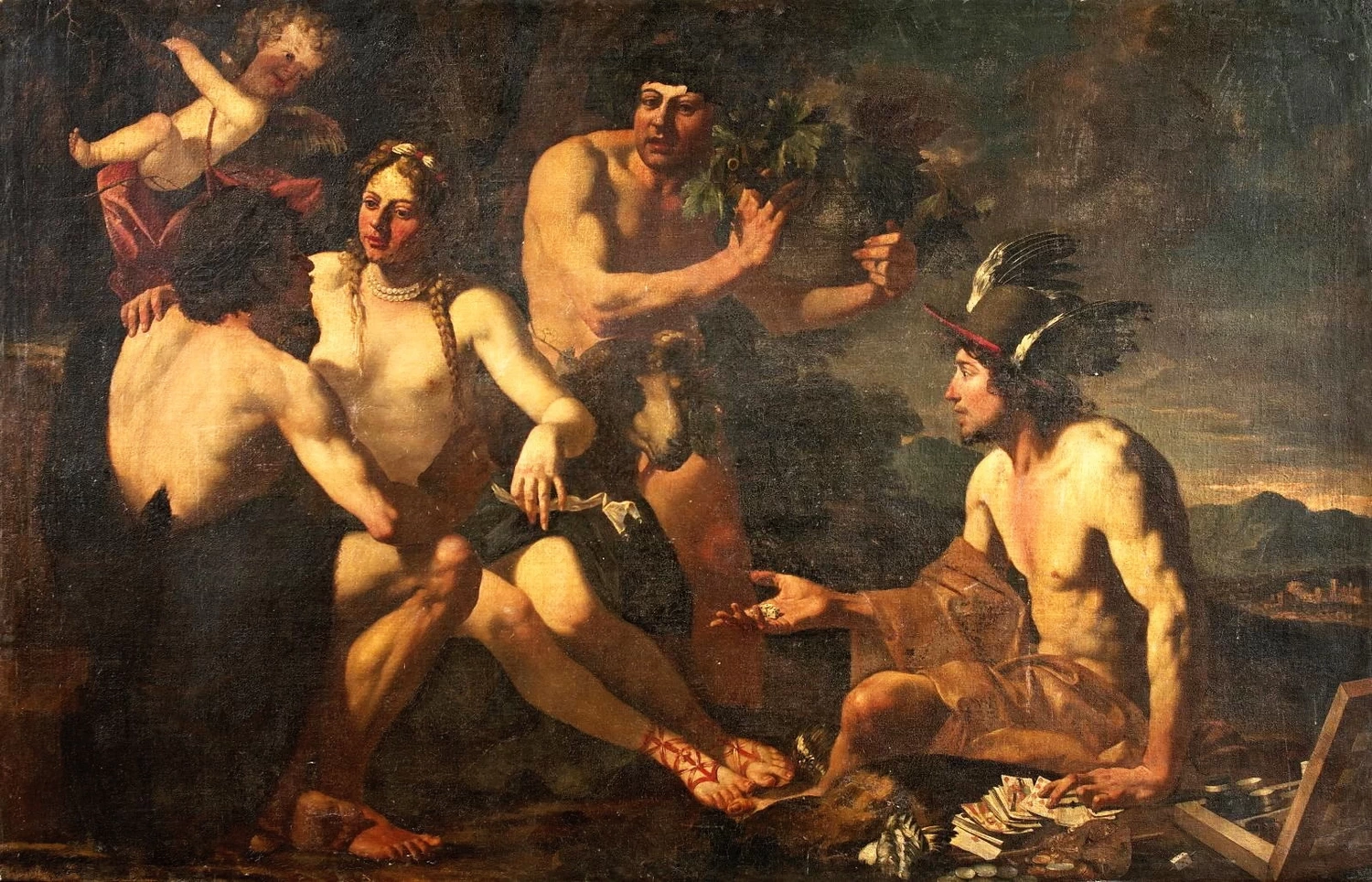 Venere, Bacco e Mercurio - attribuito